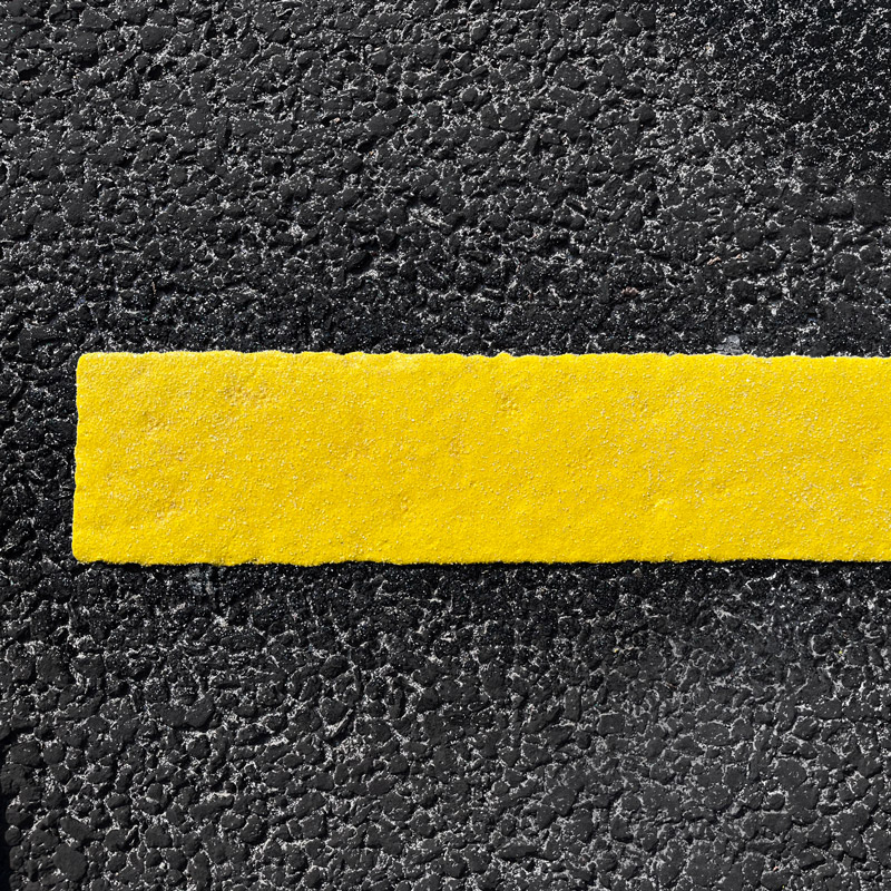 Preformed Thermoplastic Roll of Lines 5m Yellow 