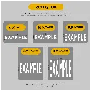 Road Marking Lettering - Elongated Text.webp