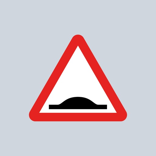 [TRTR557.1-3030] Triangular Sign 557.1 (Road Hump Ahead Sign)  (3030mm x 1200mm)