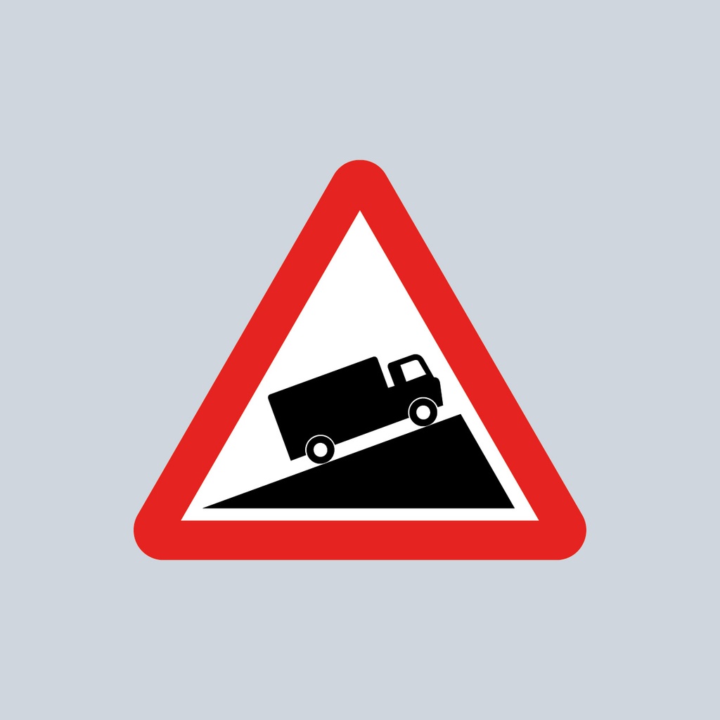 [TRTR583-3030] Triangular Sign 583 (Slow Moving Vehicles) (3030mm x 1200mm)