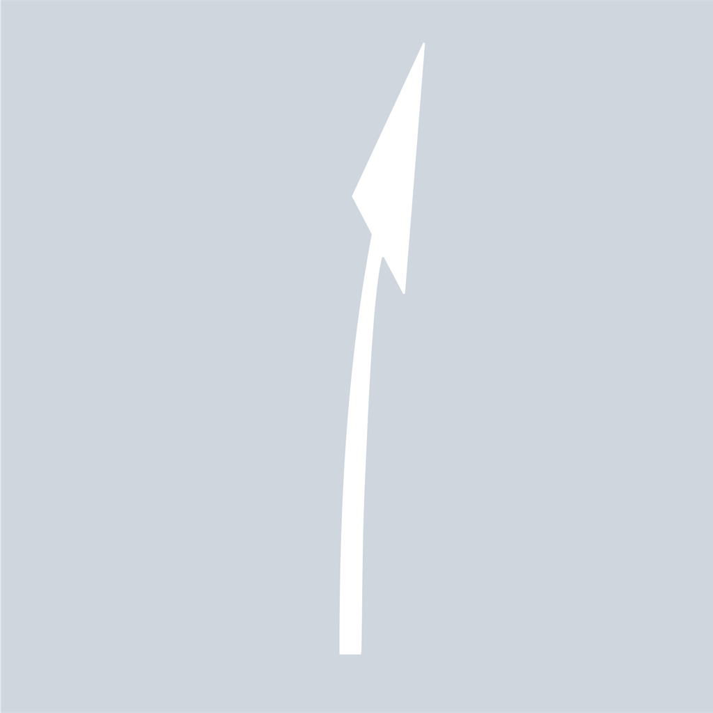 [TRA-DR4500] Deflection Arrow Right - White (4500mm x 525mm)