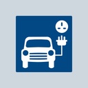 Electric Car Charging Symbol 1 - S65