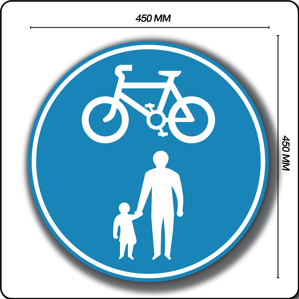 [TRCI956-0450] Cycle & Pedestrian Route - 956 (450mm)