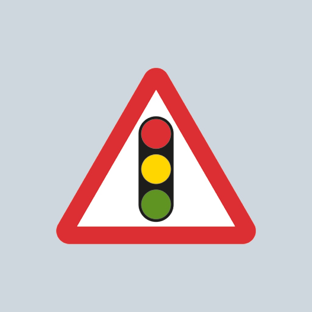 Triangular Sign 543 (Traffic Lights)