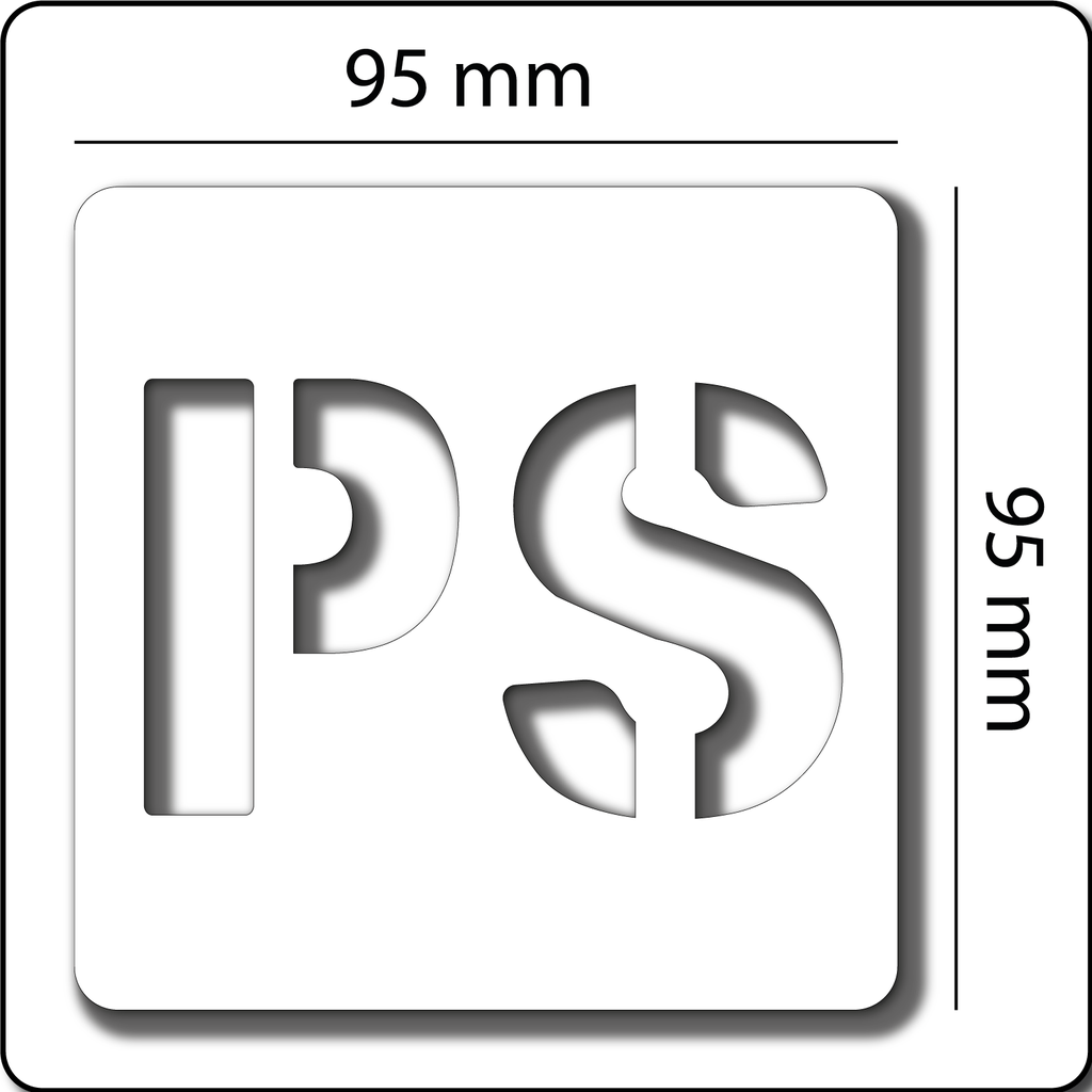 Utility Marking - Pumping Station Sign (White) (Box of 30)