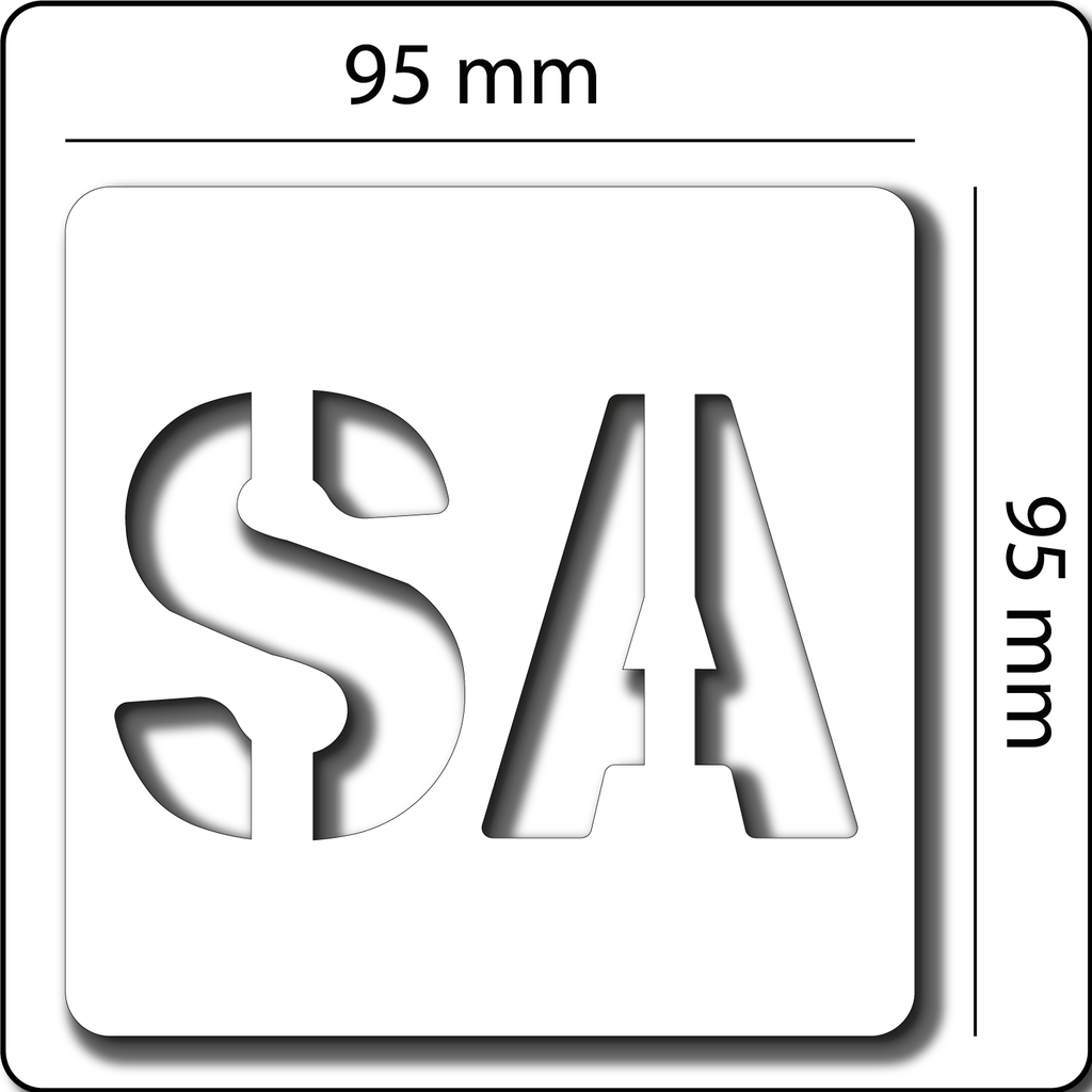 Utility Marking - Soakaway Sign (White) (Box of 30)
