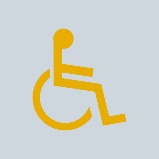 [TRDS0800-Y] Disabled Sign - Yellow (800mm x 737mm, Yellow)