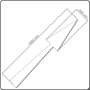 Straight Arrow White