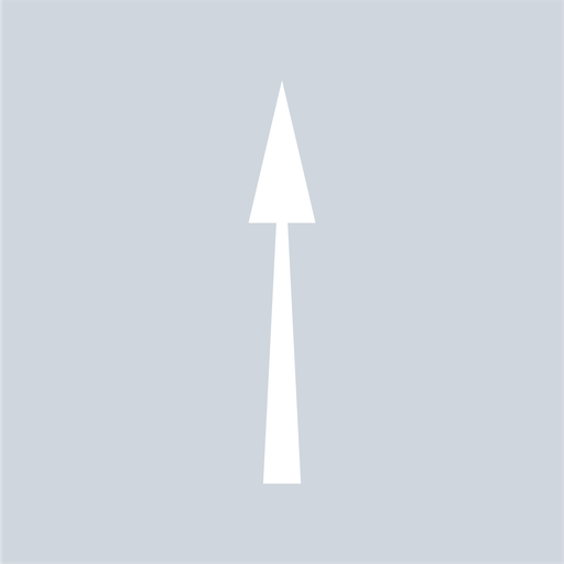 Straight Arrow White