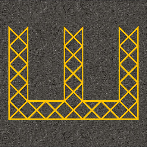 Disabled Double Bay Yellow