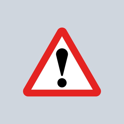 Triangular Sign 562 (Danger Ahead Sign) 