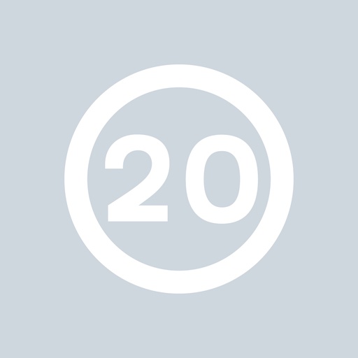 Speed Roundel White - 20