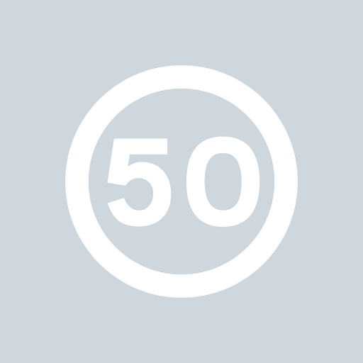 Speed Roundel White - 50